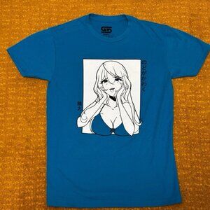 Hot Sexy Anime Girl Hentai Manga Waifu T Shirt. Thirsty Vitality Adult Small